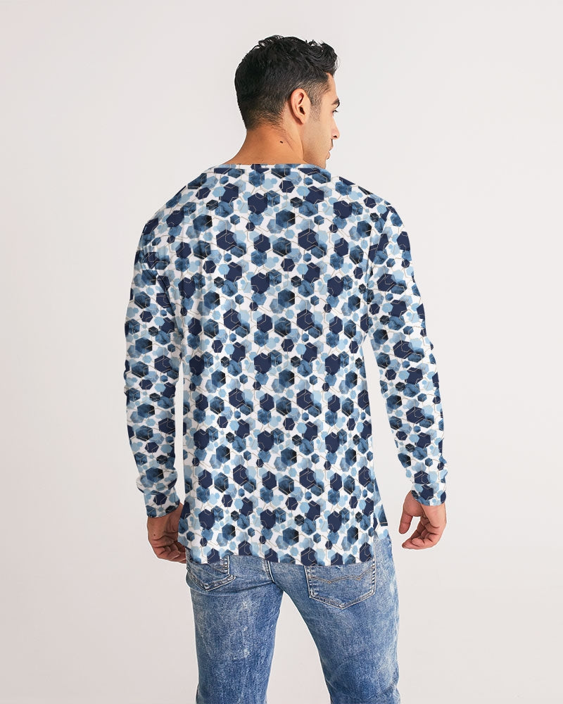 Night Diamonds Men's Long Sleeve Tee
