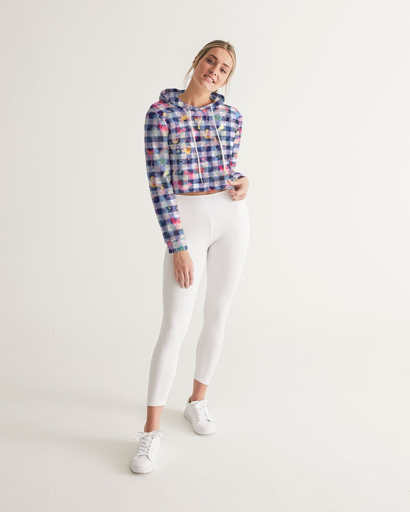 Style Explosion Women's Cropped Hoodie |Always get Lucky