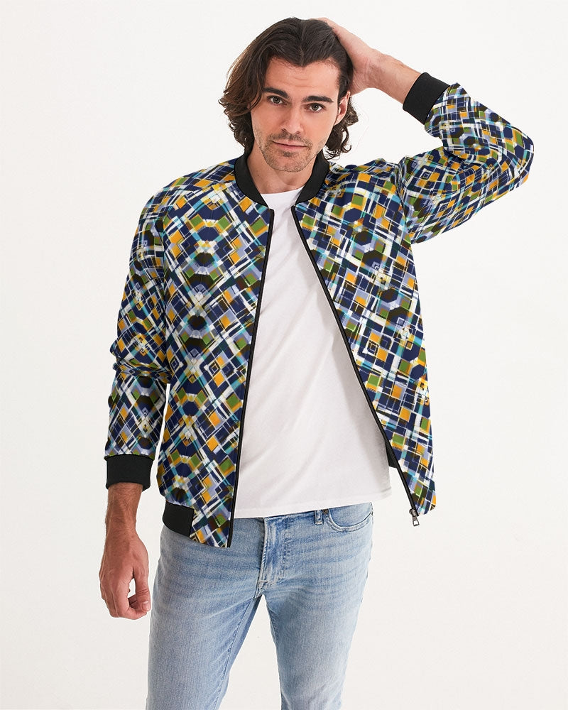 Argyle Future Men's Bomber Jacket | Always Get Lucky