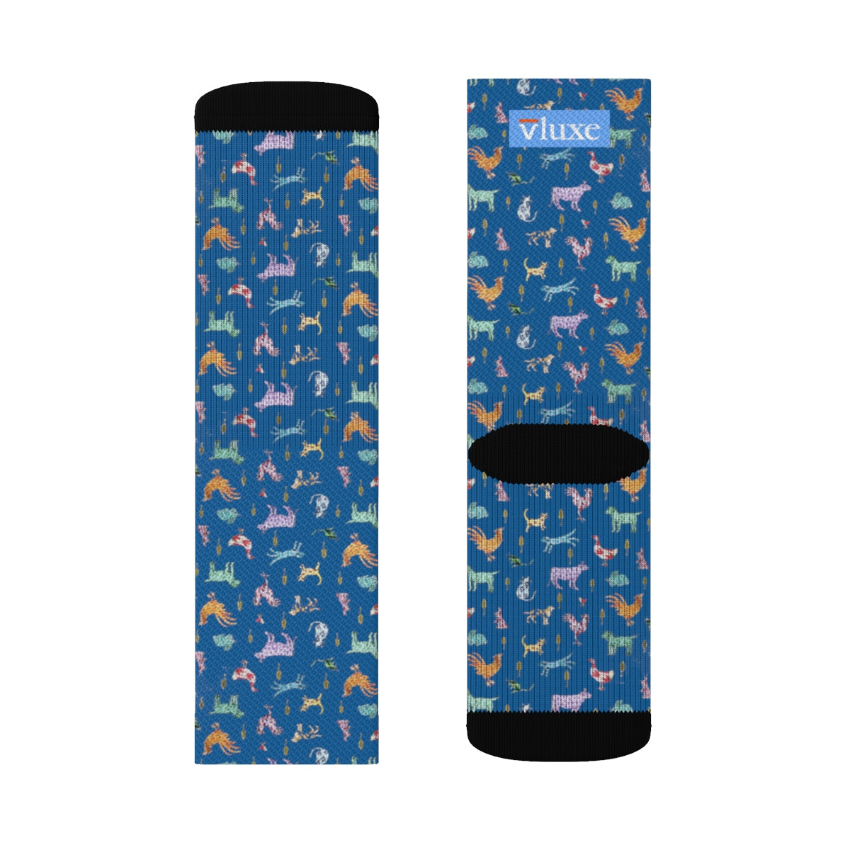 Noah's Fantasy Blue Socks