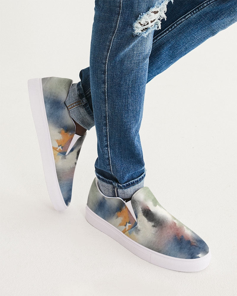 Faded Love Men's Slip-On Canvas Shoe | Always Get Lucky