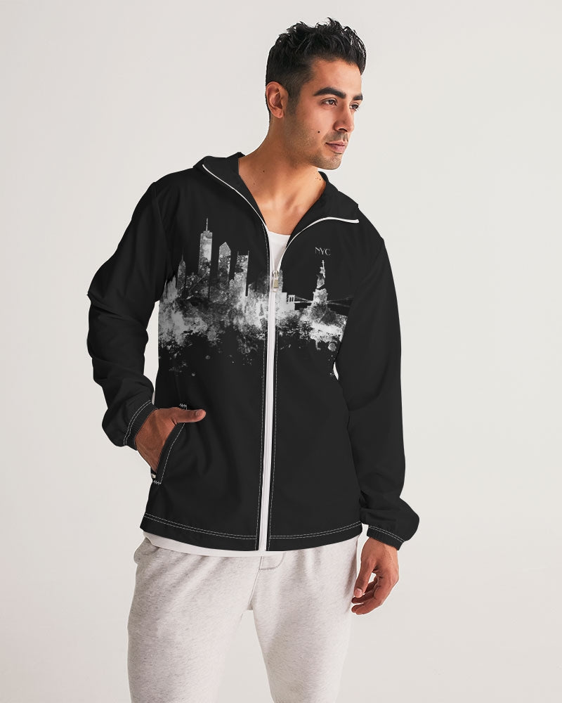 NYC Men's Windbreaker | Always Get Lucky