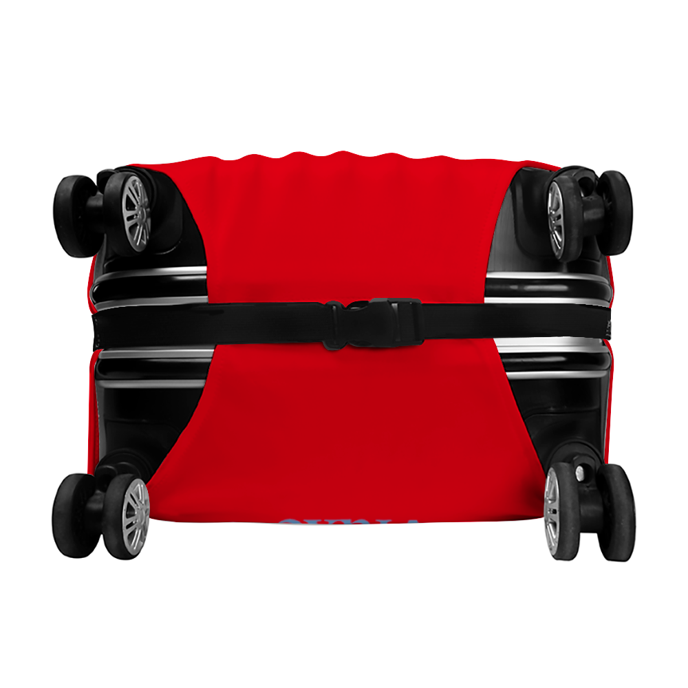 Elton Zebra Luggage Case Cover