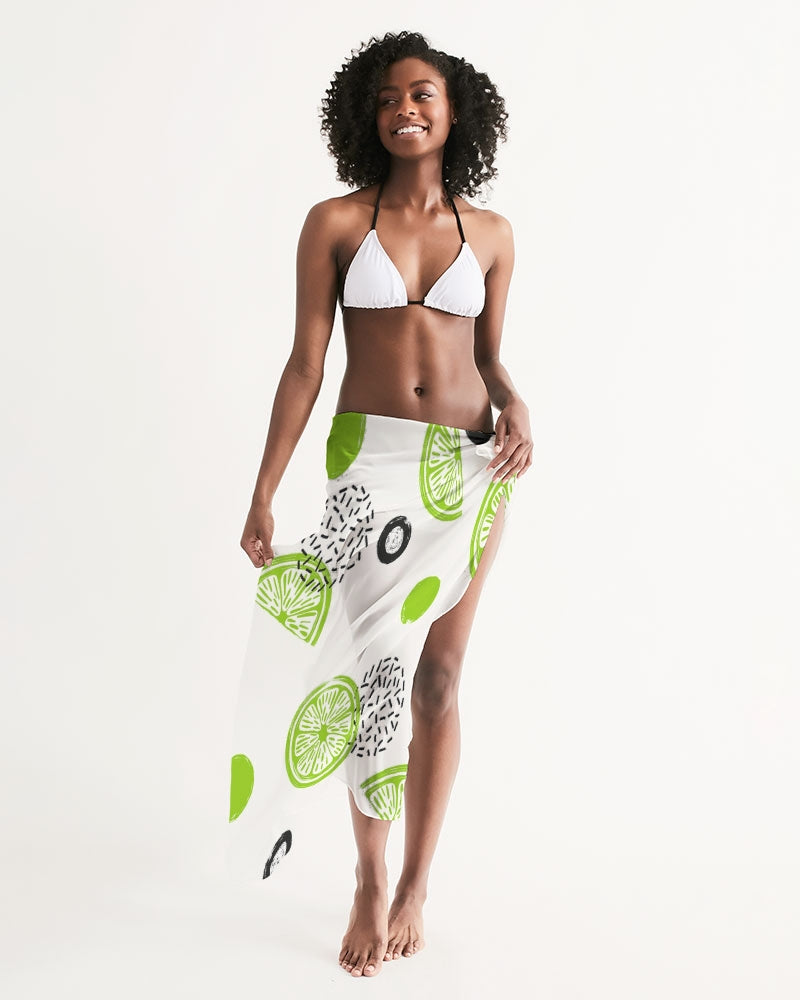 Lime-et-less Swim Cover Up