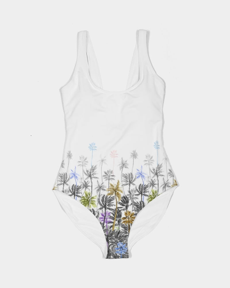 Tropical Winds Women's One-Piece Swimsuit
