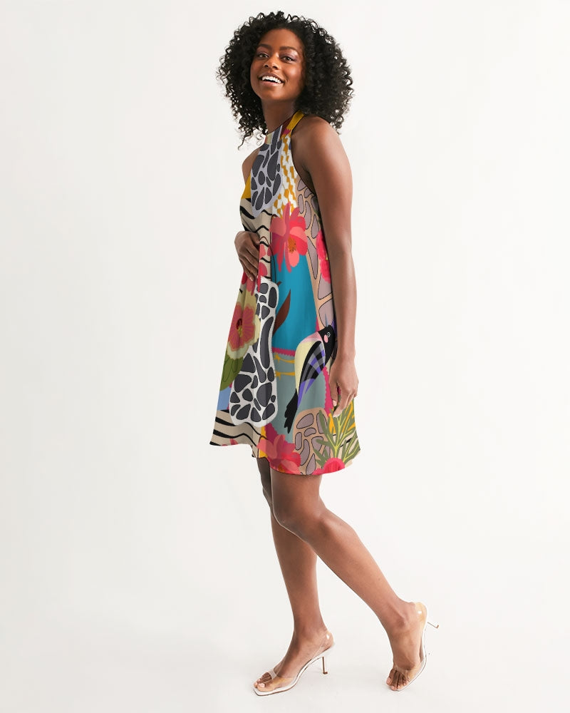Bird of Paradise Women's Halter Dress