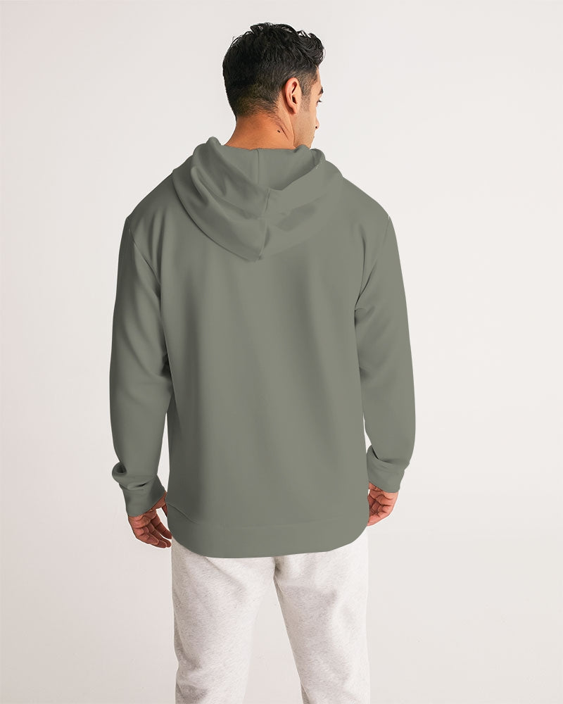 Solid State Of Mind Olive Men's Hoodie