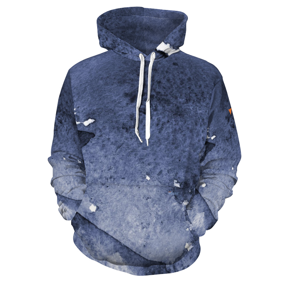 Fango Blues Hoodie with Pockets from Vluxe by Lucky Nahum