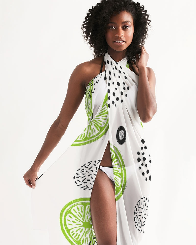 Lime-et-less Swim Cover Up