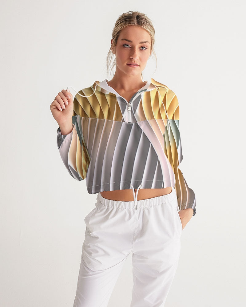 Futura Women's Cropped Windbreaker | Always Get Lucky