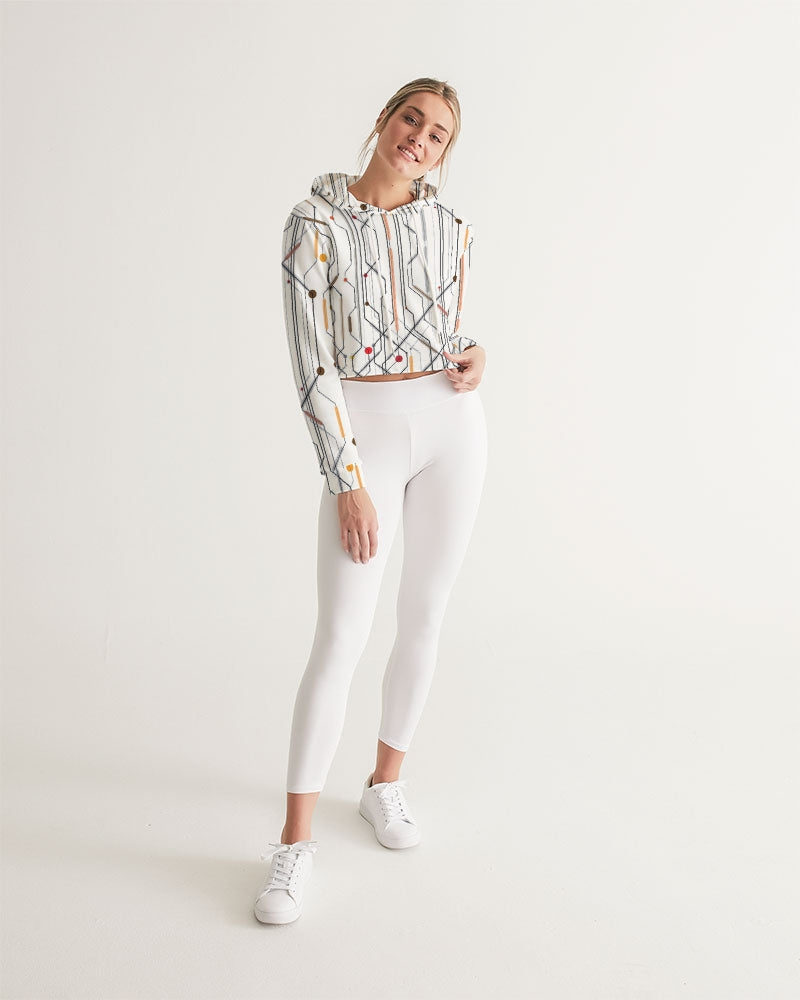 Circuit Women's Cropped Hoodie