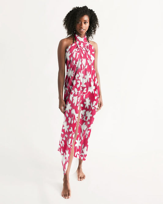 Camo Flower Flame Swim Cover Up