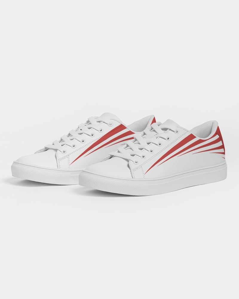 Fly High Red Men's Faux-Leather Sneaker