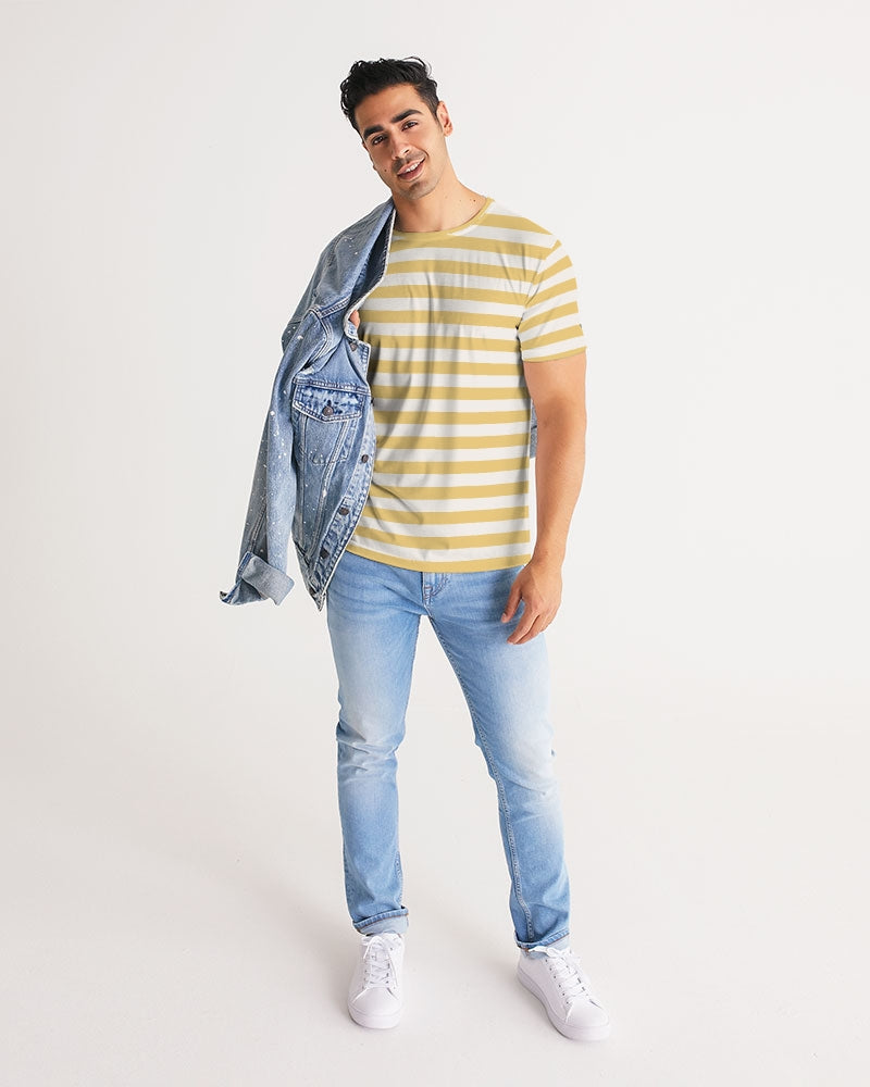 Classic Vluxe Yellow Stripe Men's Tee