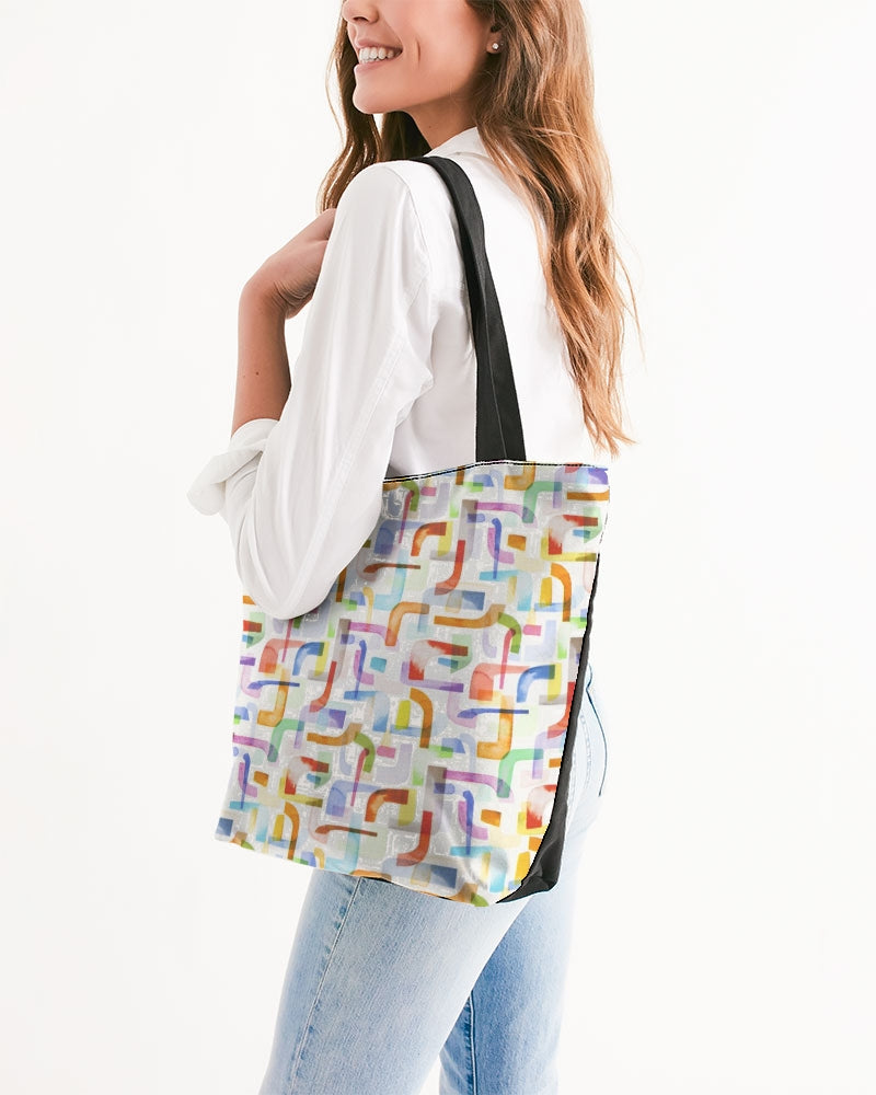 Boomerang Canvas Zip Tote