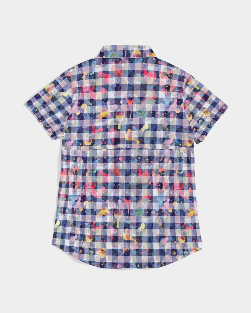 Style Explosion Women's Short Sleeve Button Up | Always Get Lucky