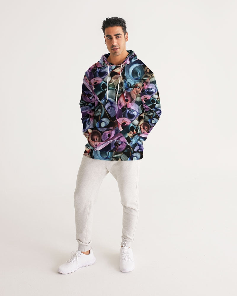 Salento Men's All-Over Print Hoodie