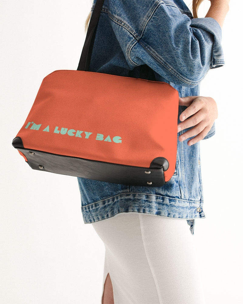 I'm A Lucky Bag Soda Orange Shoulder Bag