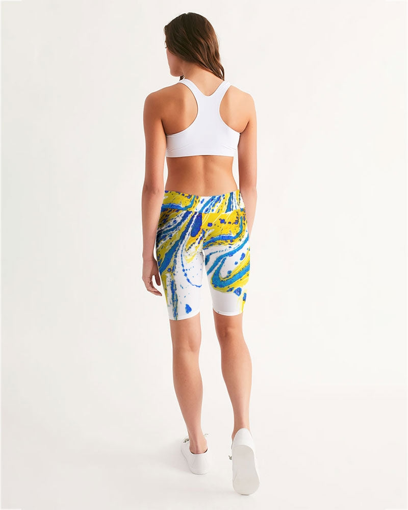 Splash Women's Mid-Rise Bike Shorts