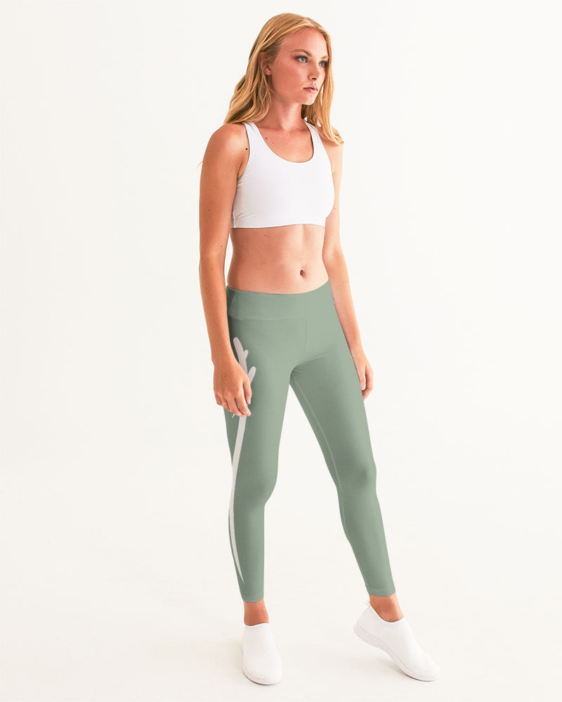 Signature Lucky Lime Sage Women's Yoga Pants