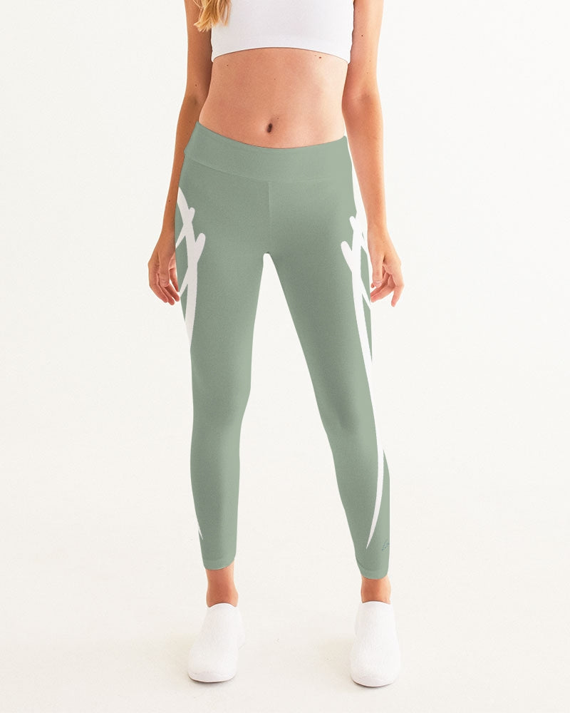 Signature Lucky Lime Sage Women's Yoga Pants