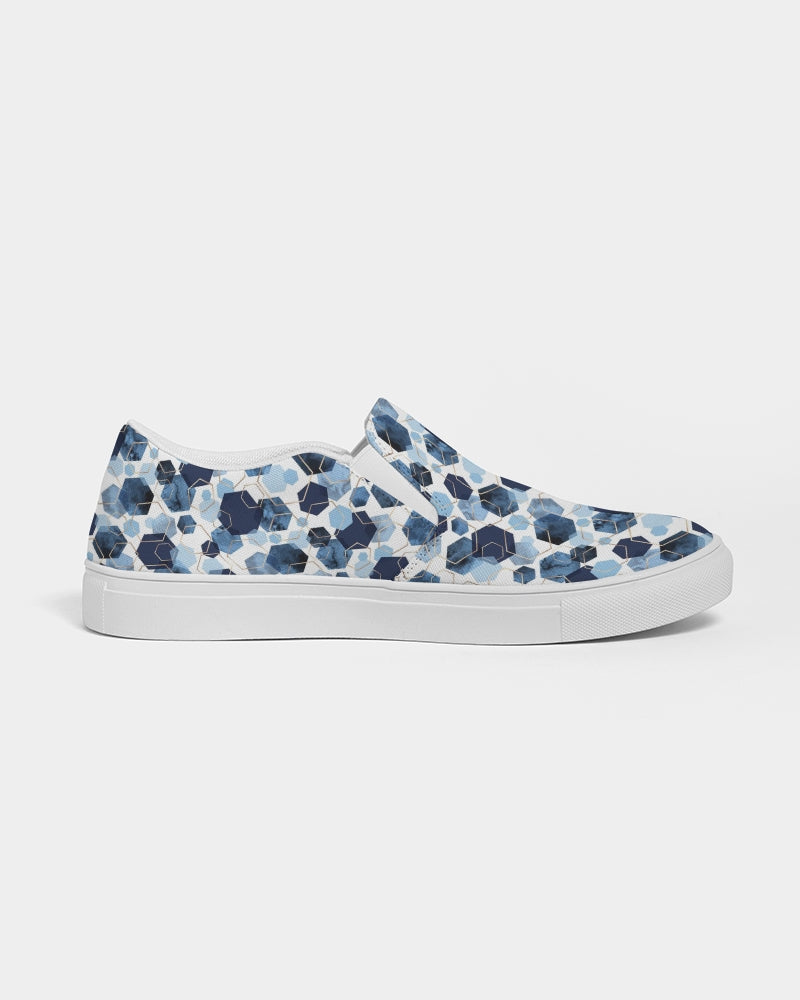 Night Diamonds Men's Slip-On Canvas Shoe