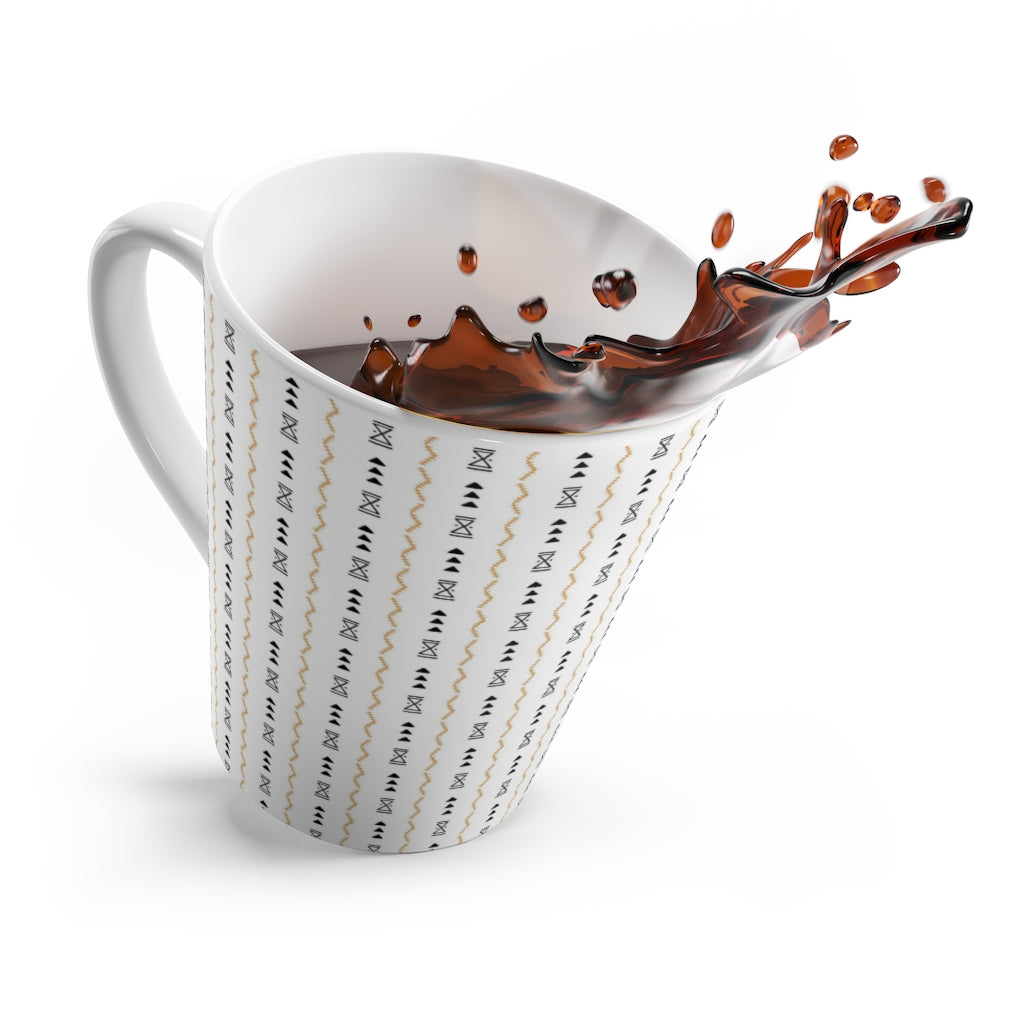 Ziri Amezigh Natural Latte Mug