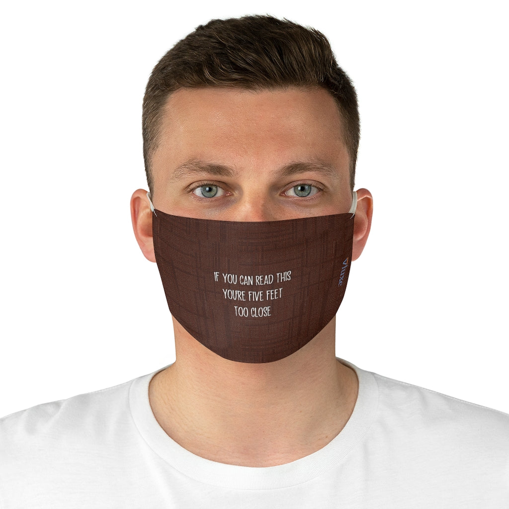 Read Coffee Double Layer Fabric Mask from Vluxe by Lucky Nahum