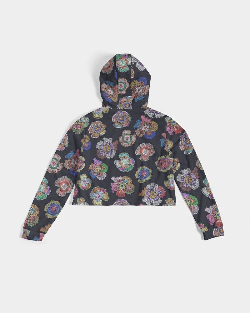 Blooming Women's Cropped Hoodie