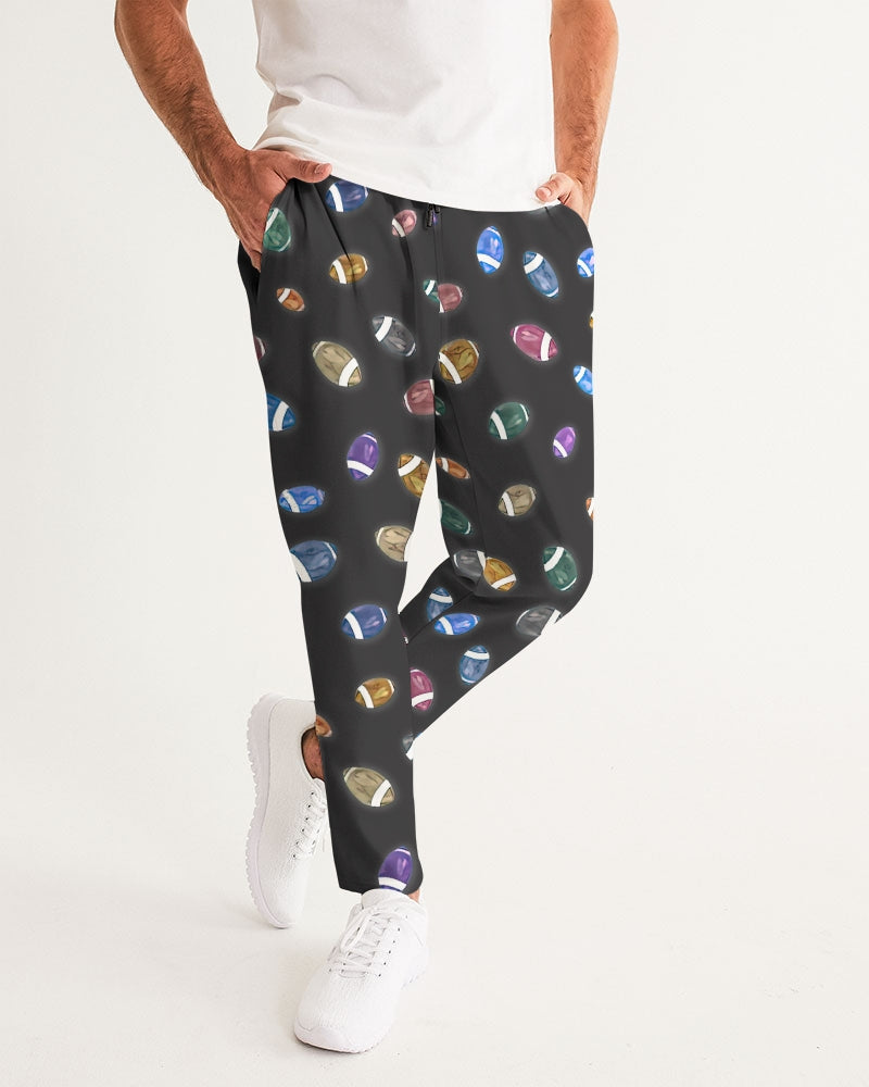 Football Season Gray Men's Joggers | Always Get Lucky