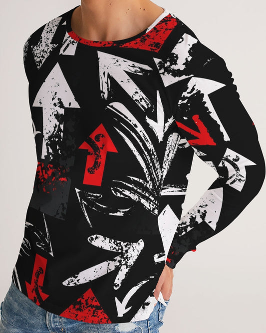 One Way Men's Long Sleeve Tee | Always Get Lucky