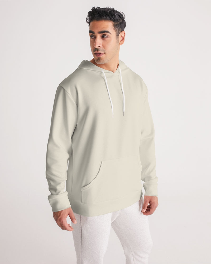 Solid State Of Mind Cream Men's Hoodie