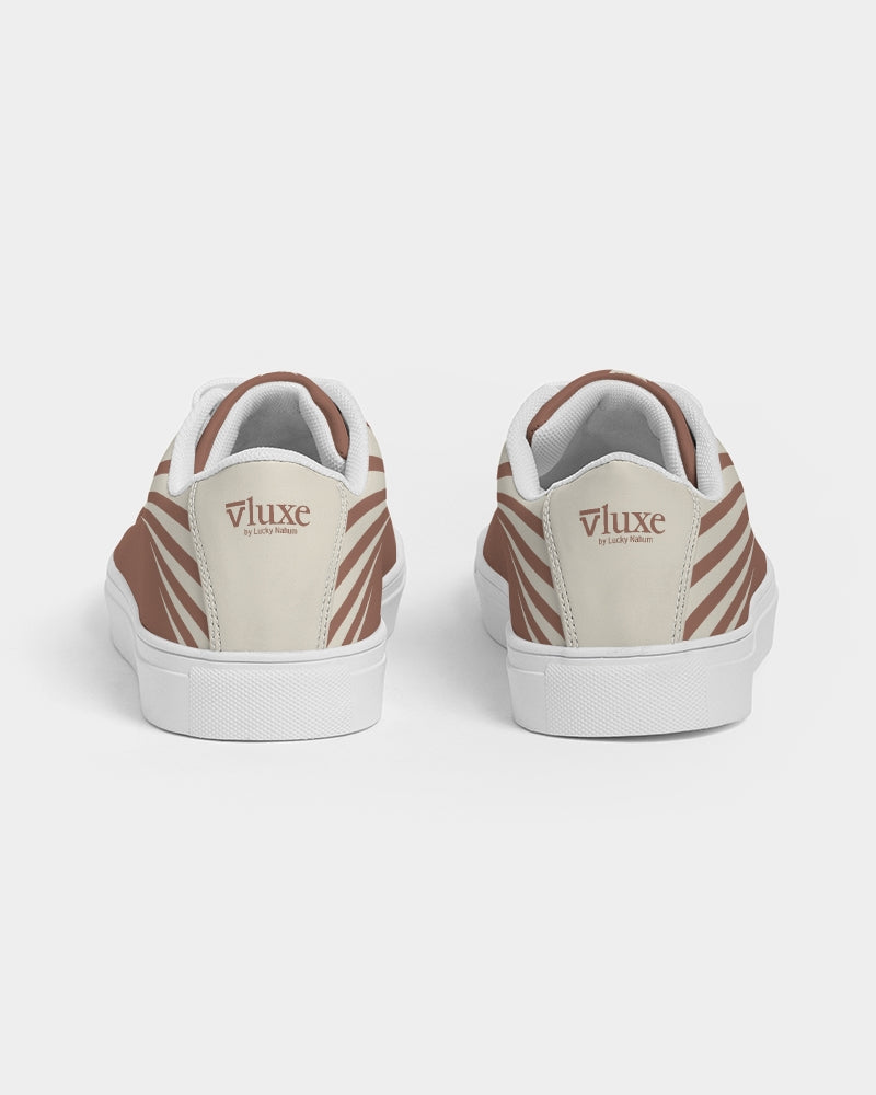 Solid State of Mind Terracotta Men's Faux-Leather Sneaker