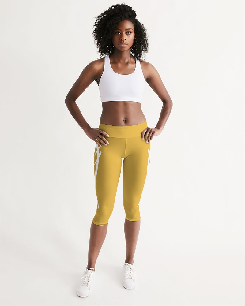 Signature Lucky Lime Honey Women's Mid-Rise Capri