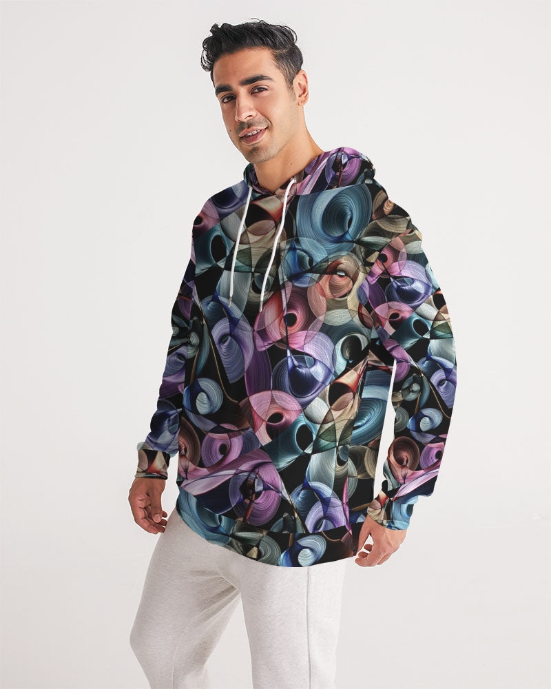 Salento Men's All-Over Print Hoodie