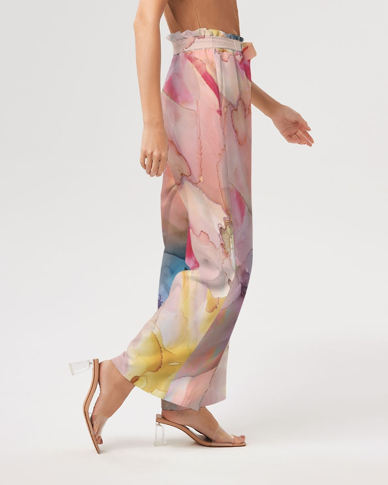 Smoke Gets in Your Eyes Women's High-Rise Wide Leg Pants | Always Get Lucky