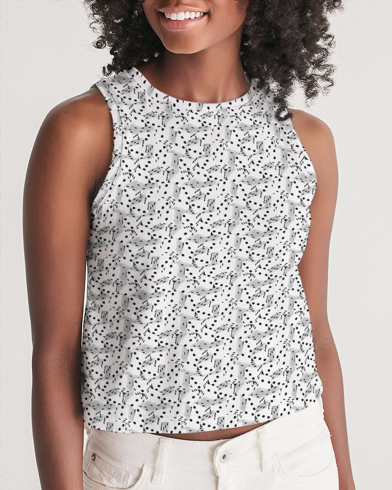 Roll The Dice Women's Cropped Tank | Always Get Lucky