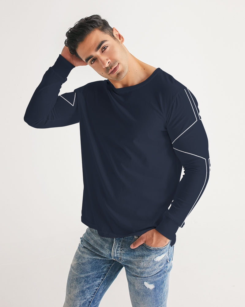 Lucky Lime Geometric Men's Long Sleeve Tee | AlwaysGetLucky