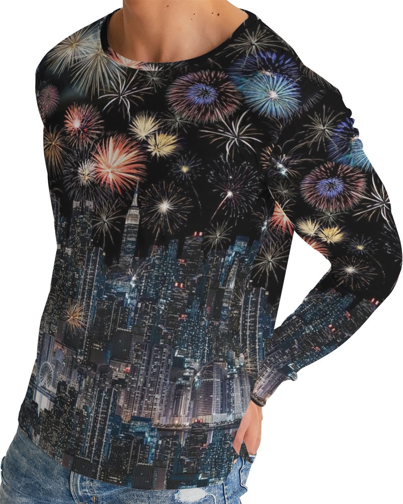New York New York Men's Long Sleeve Tee