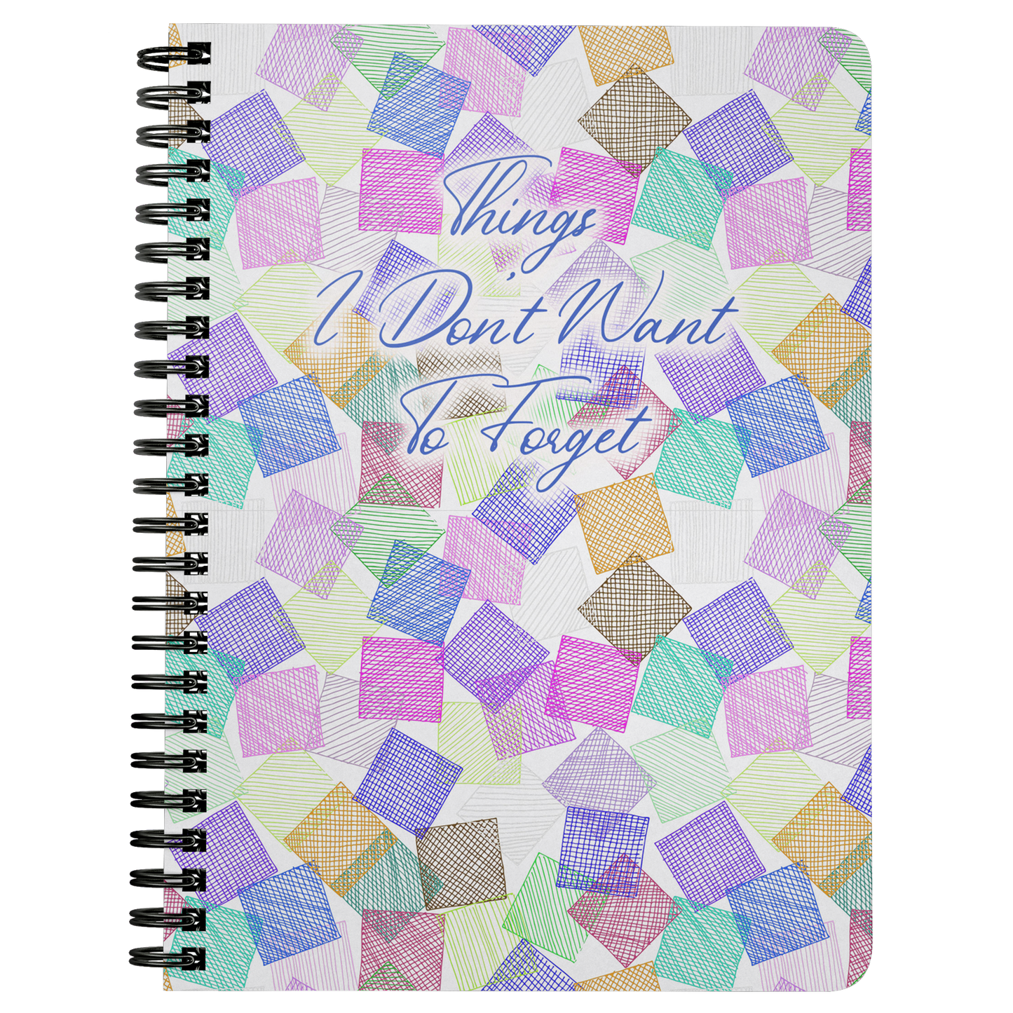 Boxes Spiral Notebook
