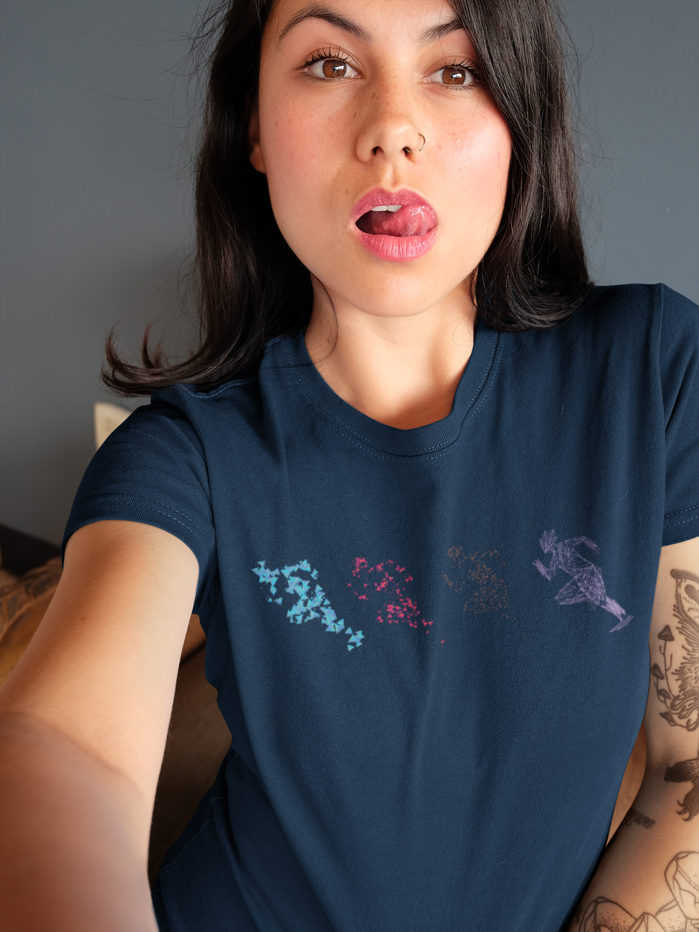 Run Free Short-Sleeve Unisex T-Shirt