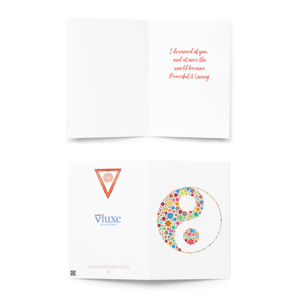Peaceful & Loving Greeting Card