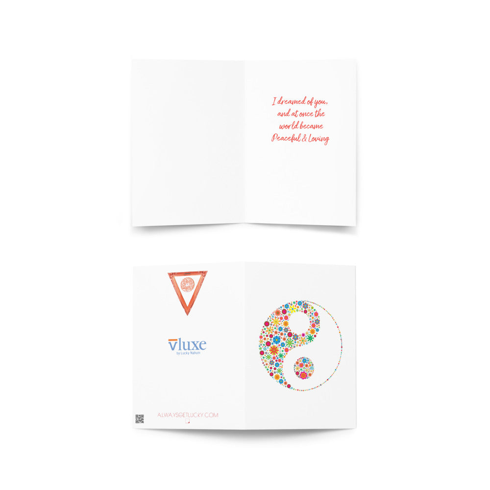 Peaceful & Loving Greeting Card