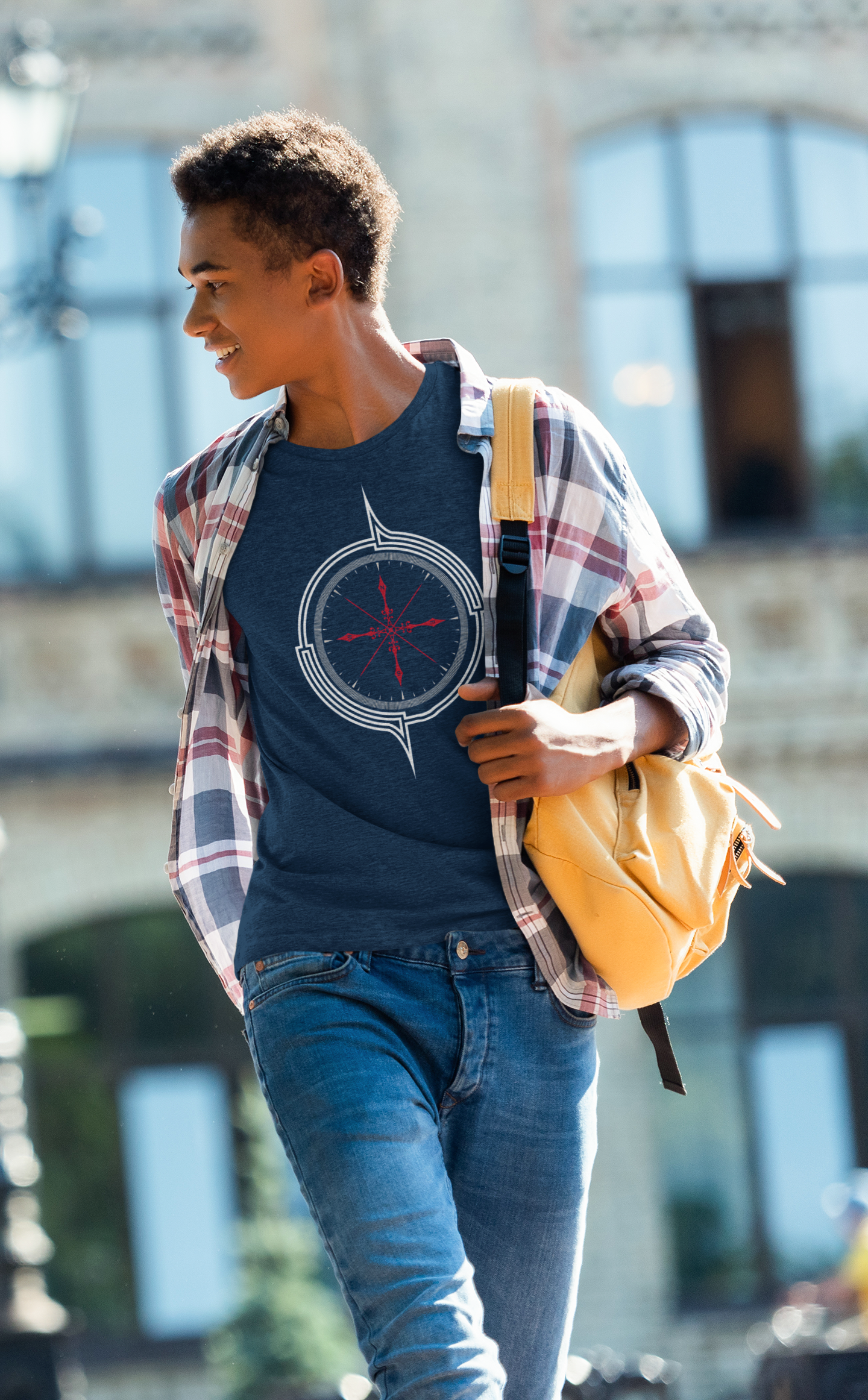 Compass Short-Sleeve Unisex T-Shirt