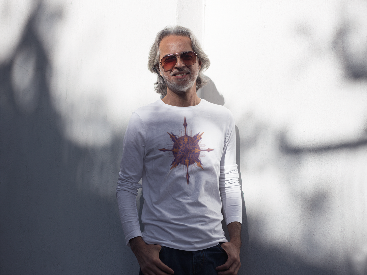 Prague Sunset LS Unisex Long Sleeve Tee | Always Get Lucky