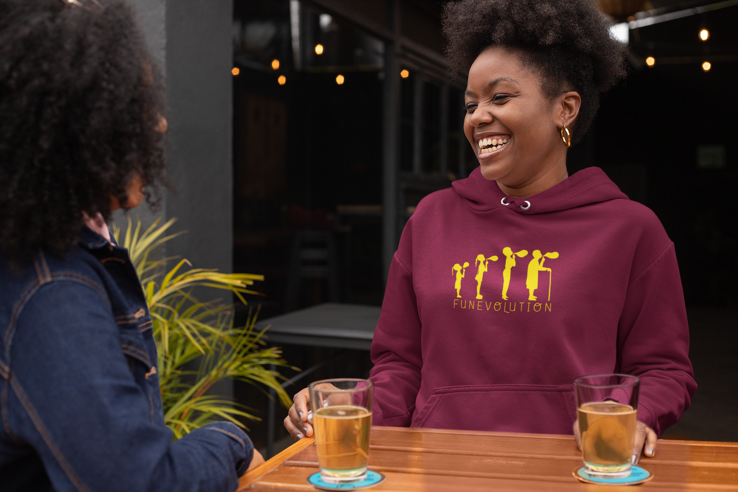Funevolution Unisex Hoodie from Vluxe by Lucky Nahum