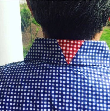 Mini Check Button Up Shirt