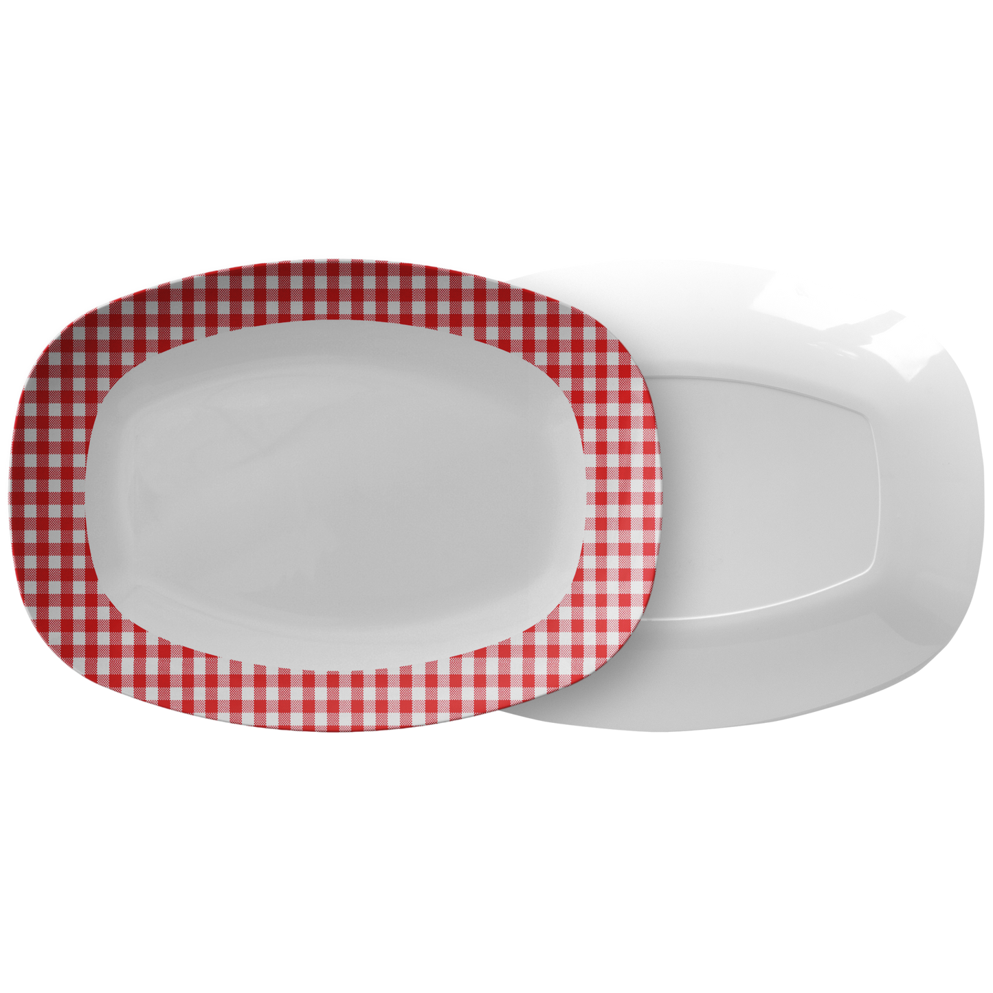 Sartorially Checked Berry Platter