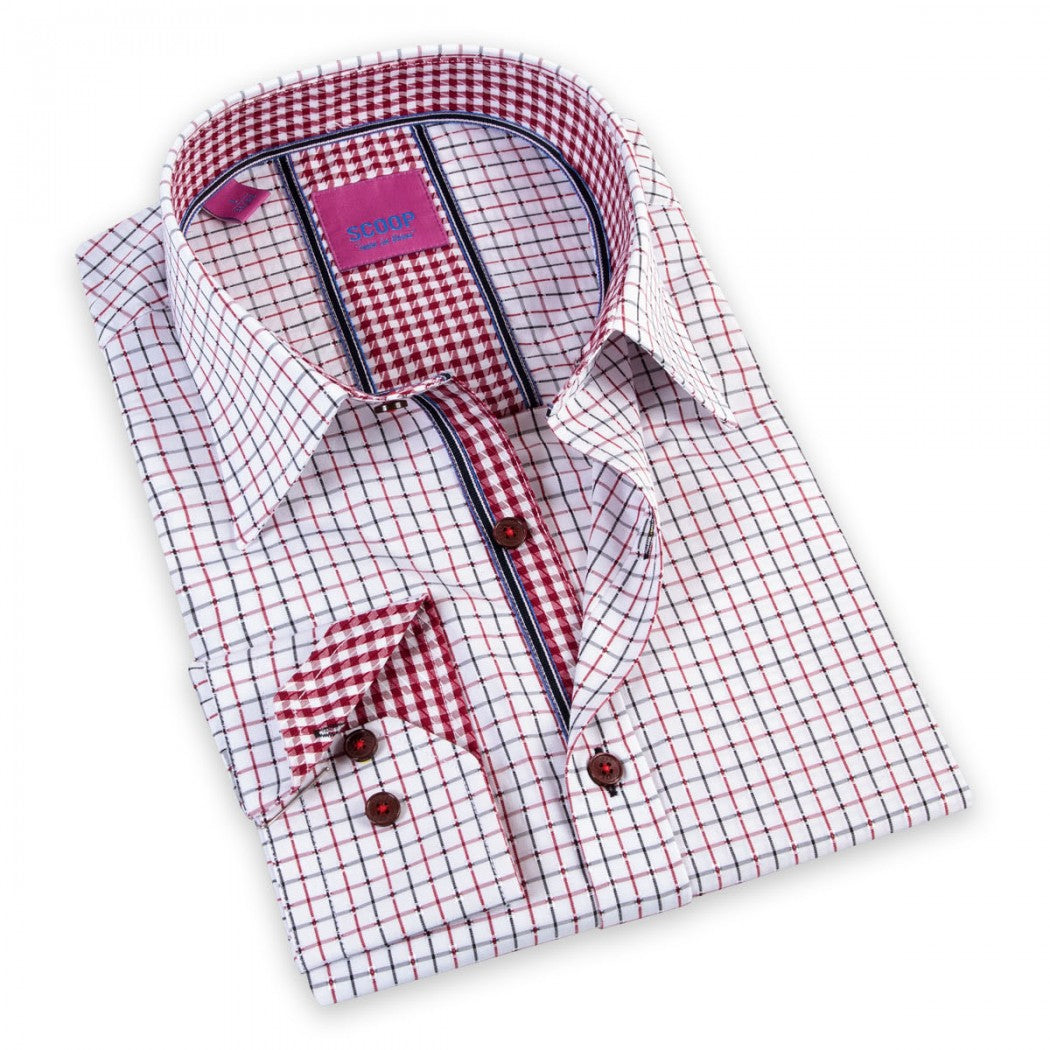 Loki Ruby Button Up Shirt