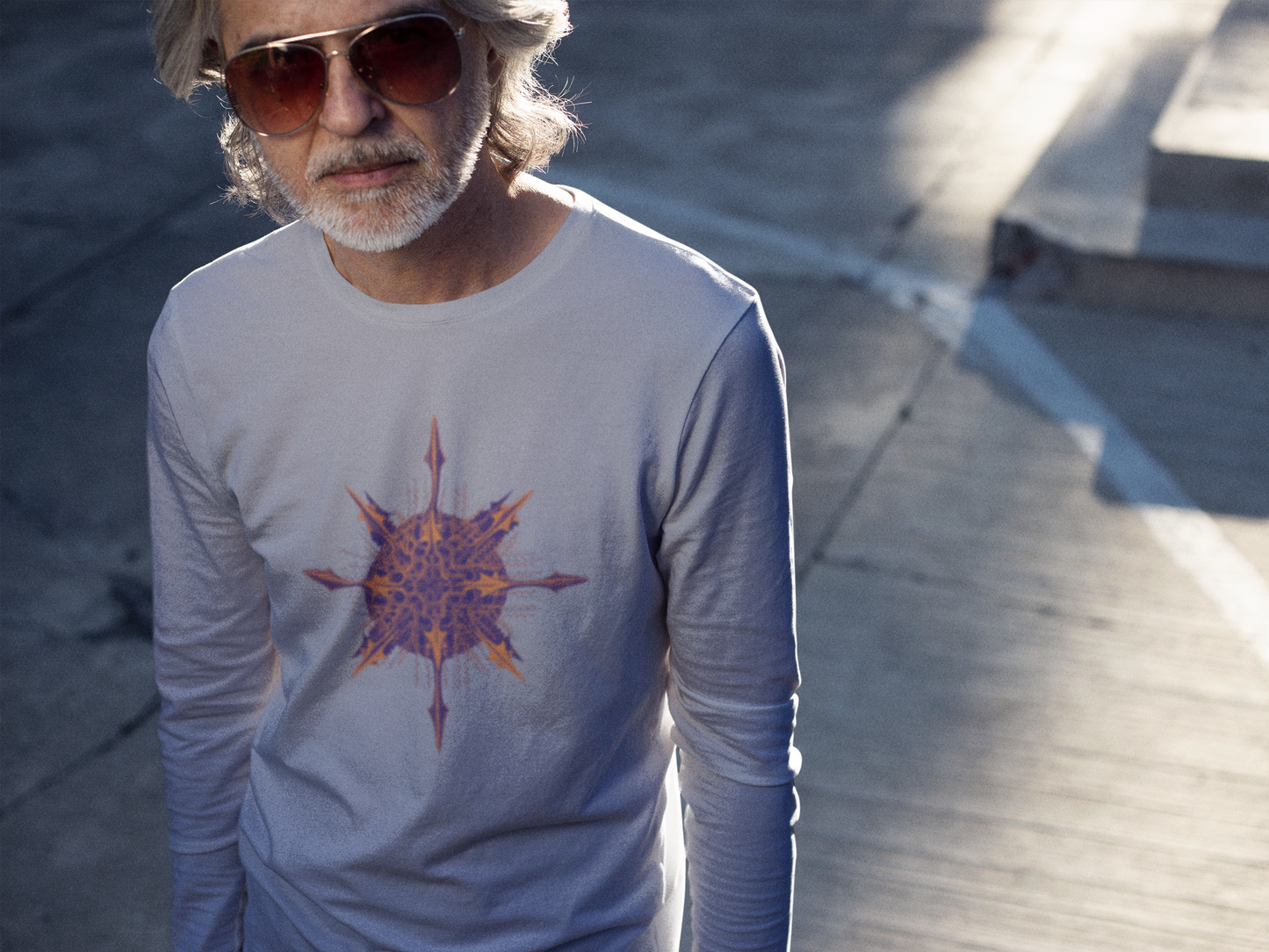 Prague Sunset LS Unisex Long Sleeve Tee | Always Get Lucky
